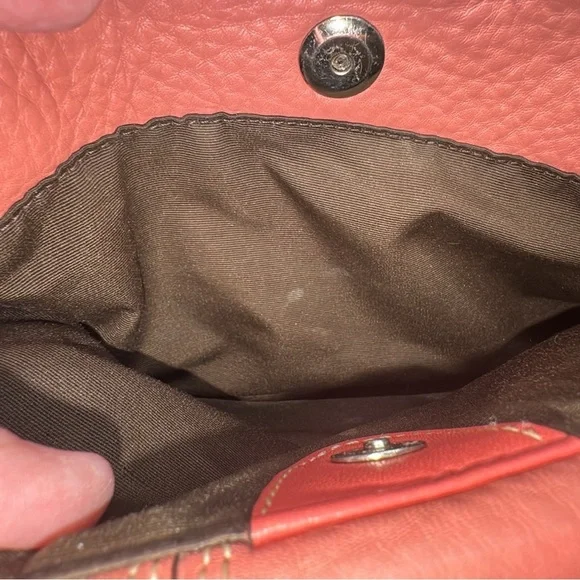 Coach. Hamilton Salmon Pink Coach bag. - Picture 10 of 11